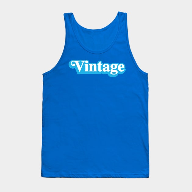Vintage Tank Top by BucketofBolts